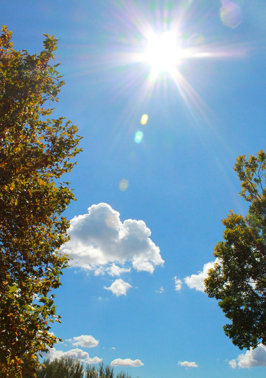 blue skies, sky, sunshine, sun flare, blue sunshine, sunshine, sunshine, nature, sunshine, sunshine, sunshine, sun flare